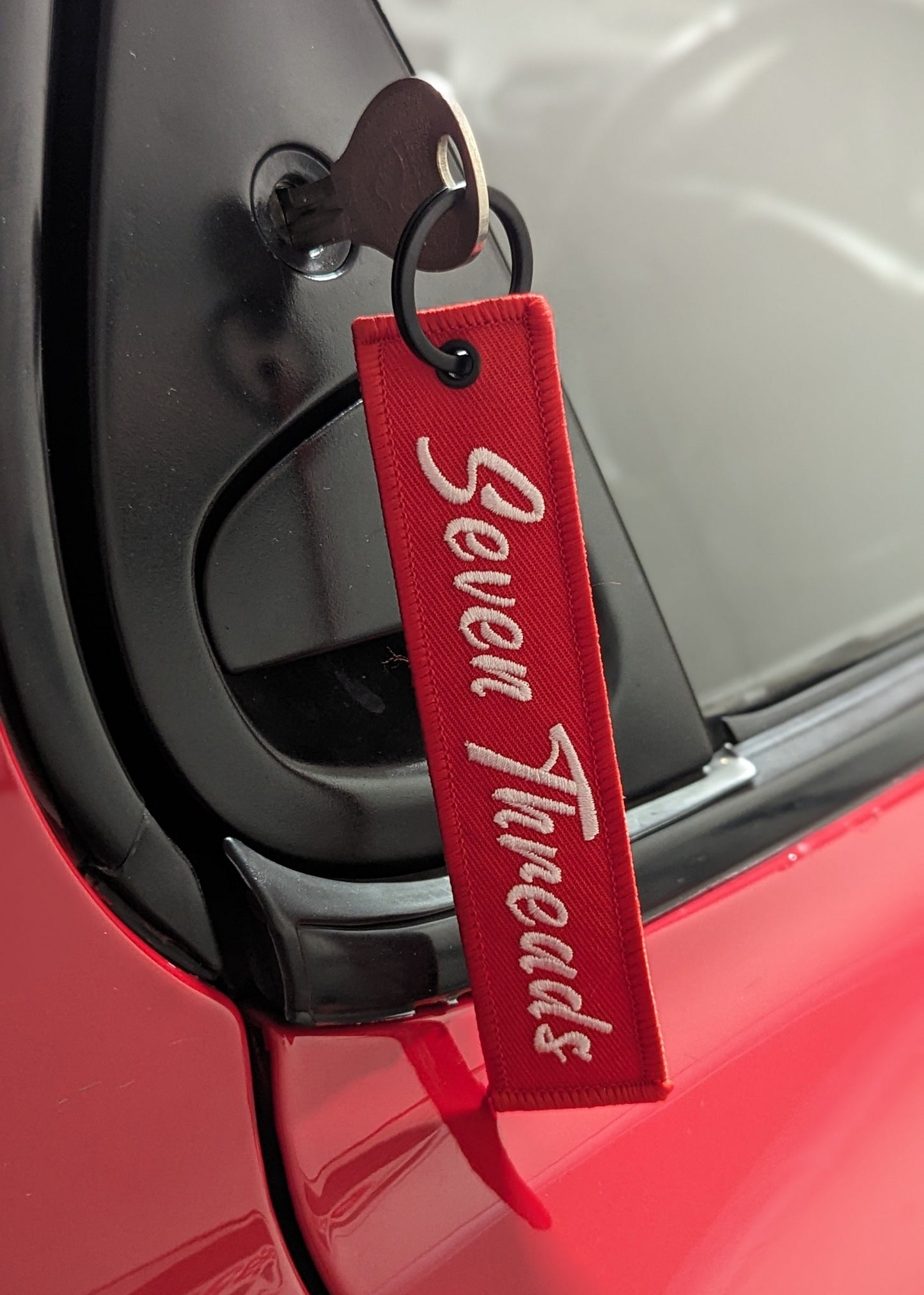 Seven Threads Jet Tag - Red