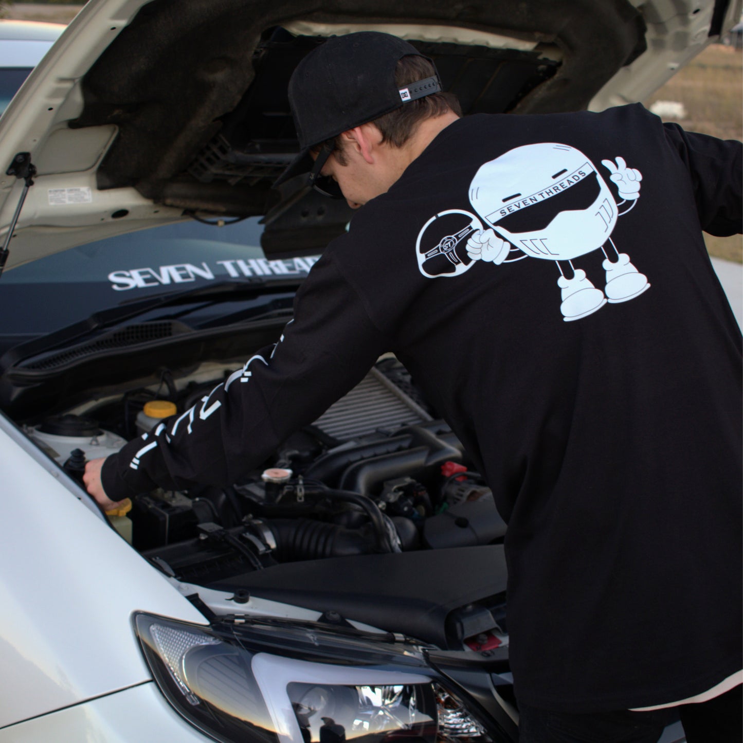 ST Racing Long Sleeve Shirt - Racing Man