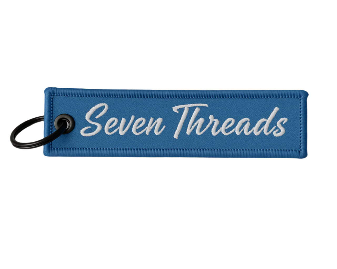 Seven Threads Jet Tag - Blue