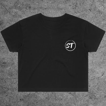 Racing Man Women's Cropped T-Shirt