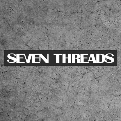 Seven Threads Banner - White