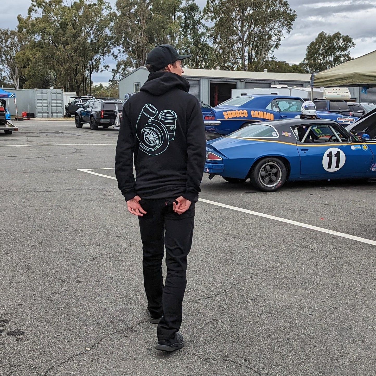 Turbos & Coffee Hoodie
